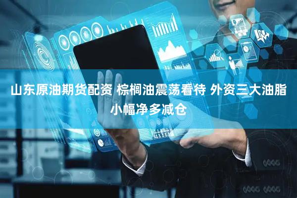 山东原油期货配资 棕榈油震荡看待 外资三大油脂小幅净多减仓