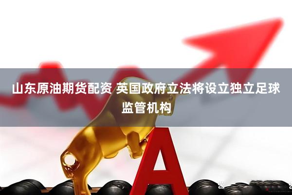 山东原油期货配资 英国政府立法将设立独立足球监管机构